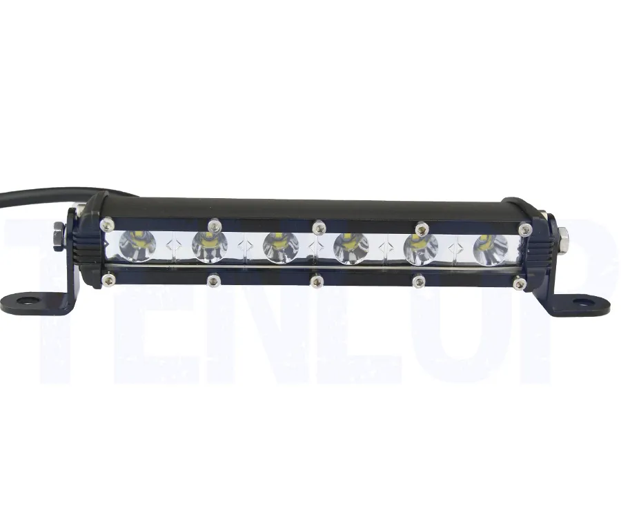Luce della griglia della barra luminosa DRL da 9 pollici 18W LED auto SUV ATV 44 barca moto 12V 24V4343897