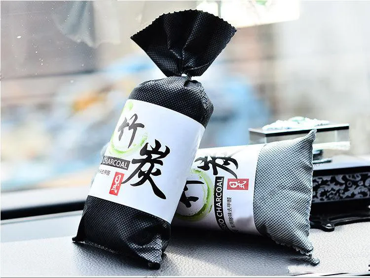 Bamboo Charcoal Sachet Car Air Freshener Air Filter Anti microbial Deodorant Odor Absorber Bag 100G Of Bamboo Activated Carbon I7217419