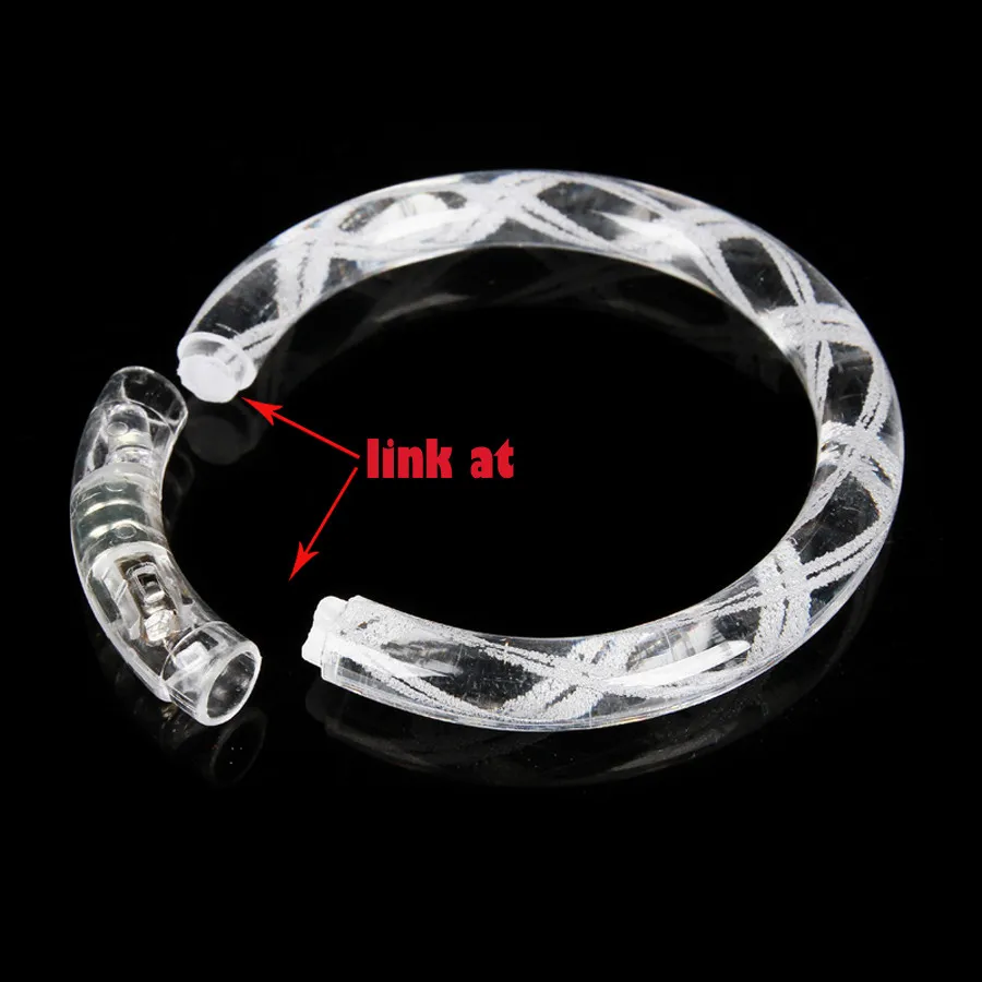 LED bracelet Light Acrylic Bangle (29)