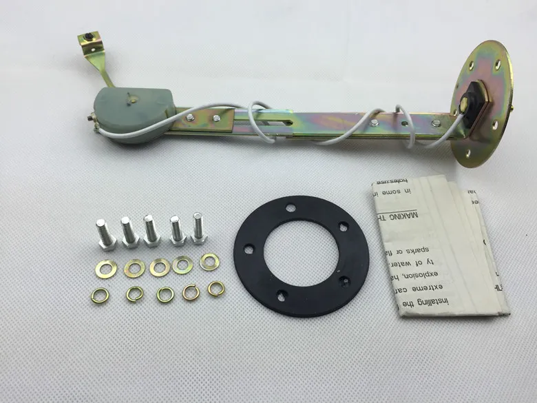 Medidor nivel de combustible universal para automóvil, "pulgadas y 52 mm, con sensor de flotador de combustible, indicador E-1/2-F, medidor automático, indicador de automóvil