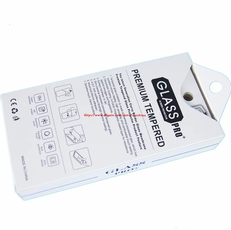 0.26mm Screen Protector 2.5d 9H voor HTC Desire 820 530 M9 M8 M7 E8 Voorste Explosiebestelling Clear Mobile Phone Tempered Glass