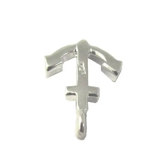 BeadSnice Sterling Zilveren Anker Hanger Schip Anchor Charms Ketting Accessoires Tiny Hanger Nice Cadeau voor Dames ID 25471