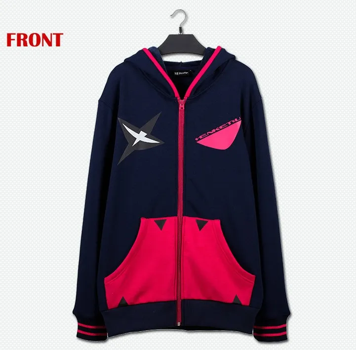 Japon Çizgi Anime Cosplay Kostüm KILL la KILL Senketsu Cosplay Hoodie Ceket