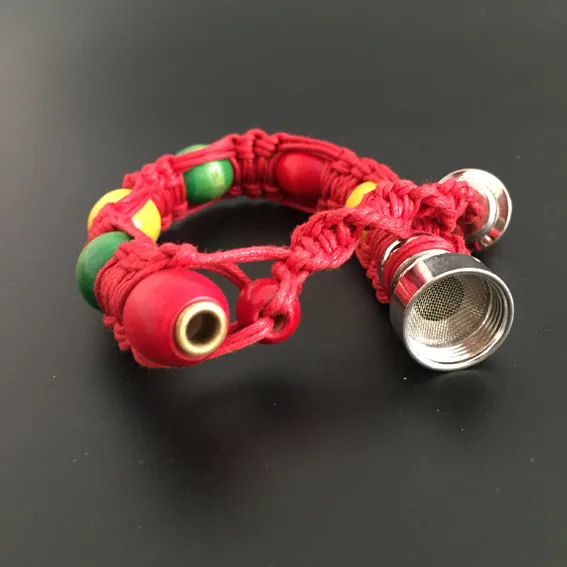 Armband bead rookpijp voor tabak Discrete sluip een toke klik op n vape e cig