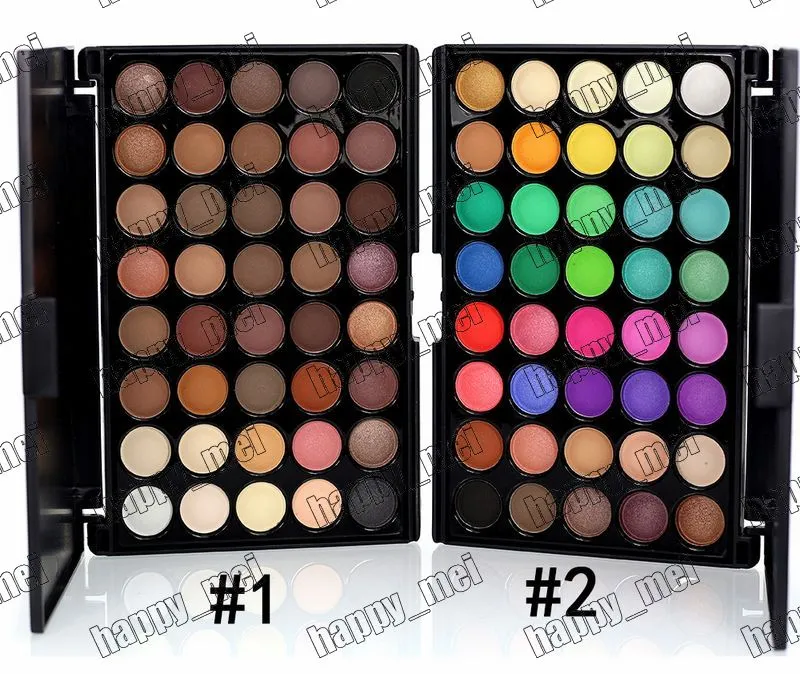 Factory Direct DHL Free Shipping New Makeup Popfeel 40 Colors Eye Shadow Palette!2 Different Colors