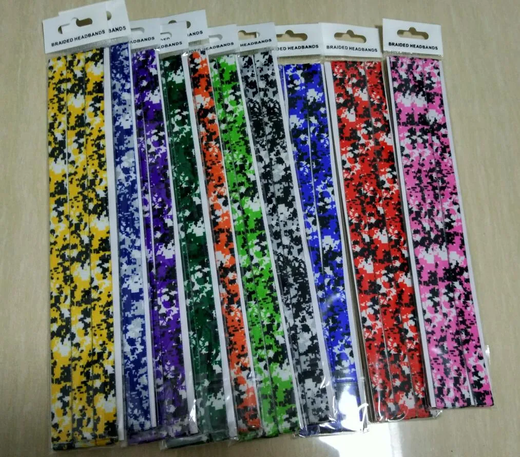 hot selling new arrival wholesale digital camo brand digital camo headband hot selling sport headbands digital camo headband