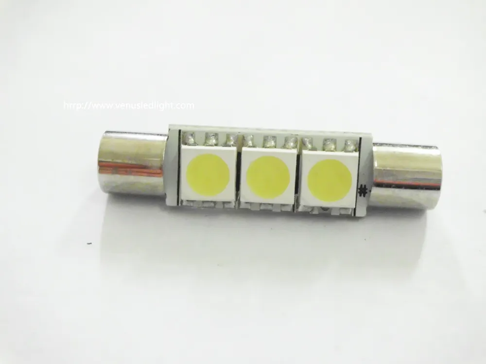إضاءة سوبر أبيض 29 ملليمتر 5050 3SMD LED ميزة قبة خرائط ضوء لوحة لمبة 211-2 578 569