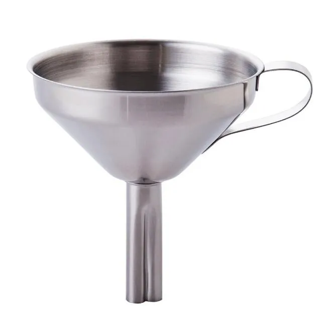 4 Inch 304 Stainless Steel Funnel With Detachable Strainer Kitchen Tools Funnels SF EMS FEDEX MYY10520A