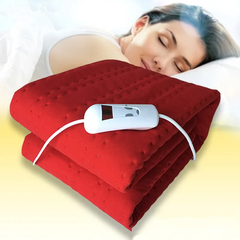 Super Comfy Luxury Electric Blanket Under Heated Washable Single Double King Bed Electric Blanket Single Intelligent Temperature Control