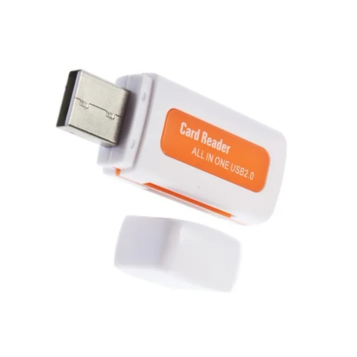 JADEITE JADE USB 2.0 4 em 1 Memory Multi Card Reader para M2 SD SDHC DV Micro SD TF Card Especificação USB Ver 2.0 480Mbps