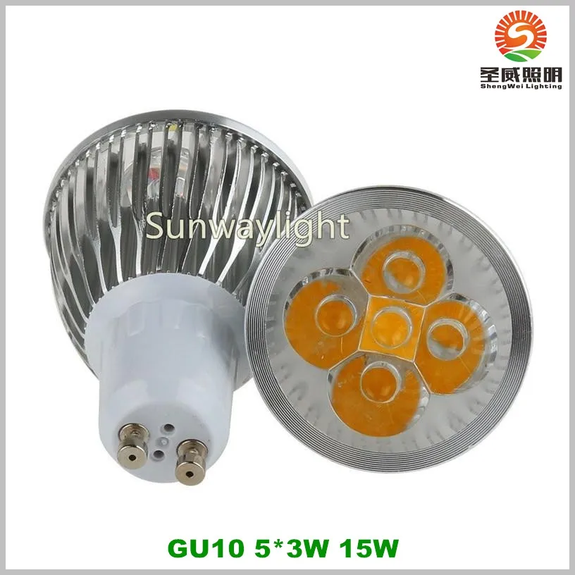 Ampoules Spot Led 9W 12W 15W, E27 E26 B22 MR16 GU10, lampe à intensité variable, AC 110-240V 12V, vente de 50% de réduction