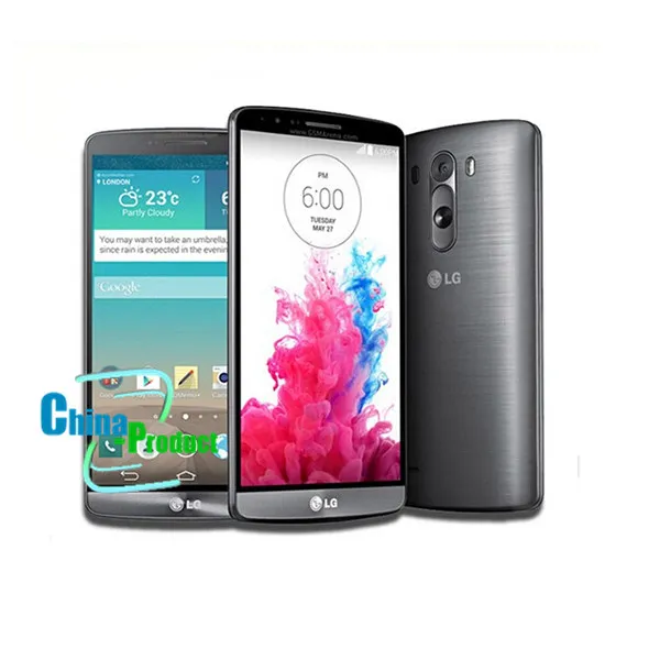 100 % 기존 LG G3 D850 D851 휴대 전화 안드로이드 OS 4.4 13MP 5.5 