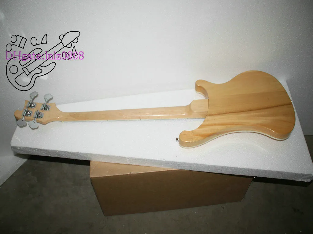 Custom Natural 4 Strings 4003 Bass Guitar Linkshandige basgitaar Chinese gitaren