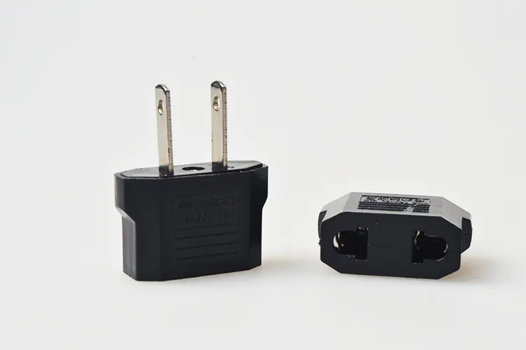USA USA till EU-kontaktadapter Travel Charger Adaptador Converter Universal AC Power Electrical Plug Socket Wholesale