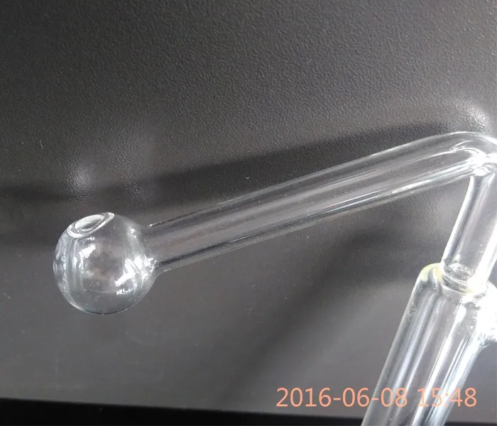 Billiga Mini Glass Bong Oil Burner Tube Dab Heady Water Bong för oljeplattor Ash Catcher Gratis frakt