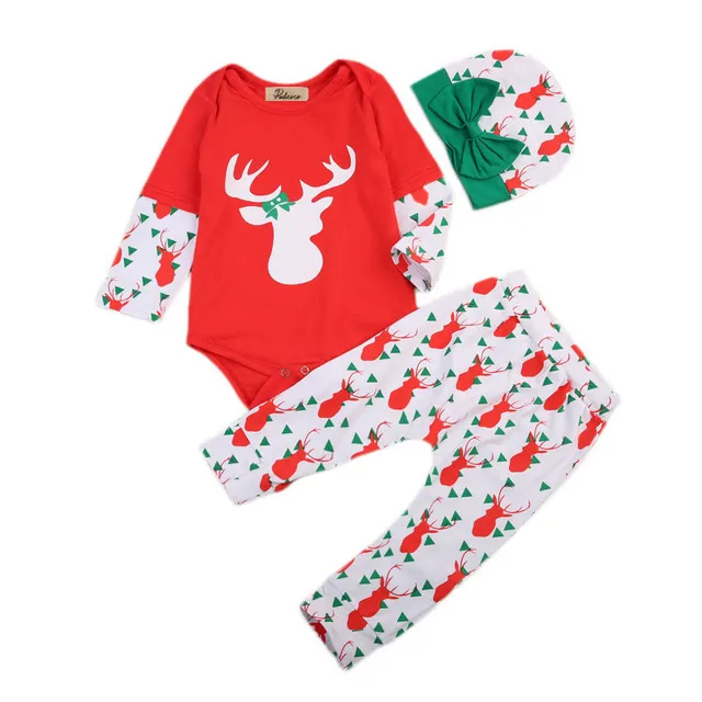 white christmas dresses Winter Infant Jumpsuit main image 1