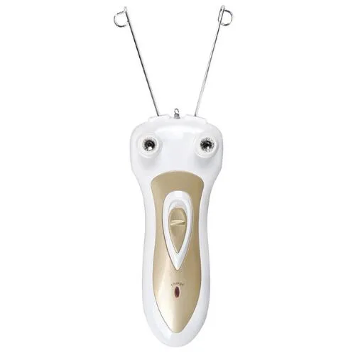 KLT-618 Electric Women Facial Hair Remover Epilator Hårborttagning Fysisk ansikte Body Makeup Tool Säker bomull Tråd Epilator Rakapparat