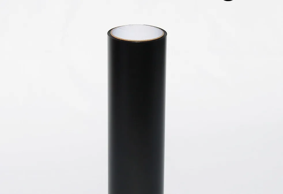 2 rullar/parti matt svart rökbilstrålkastare tonande strålkastarfärgfilm svart rökfärg vinyl täcker folie storlek 0,3x10 m/rull