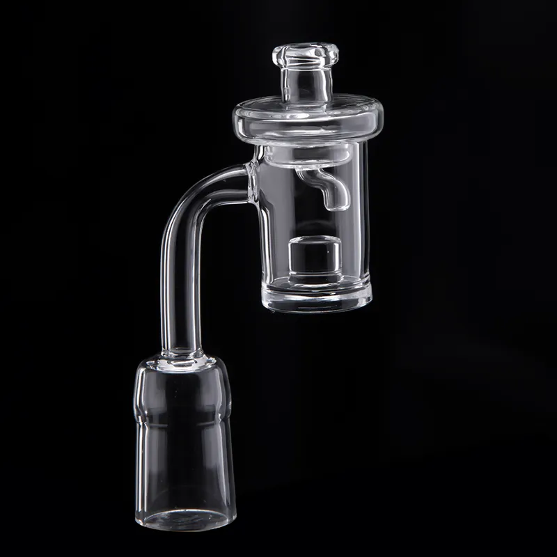 4mm Bottom Core Reactor Quartz Banger & Glass Crank Carb Cap 10mm 14mm 18mm Male Female Water Bong Nails Dab Rig 635