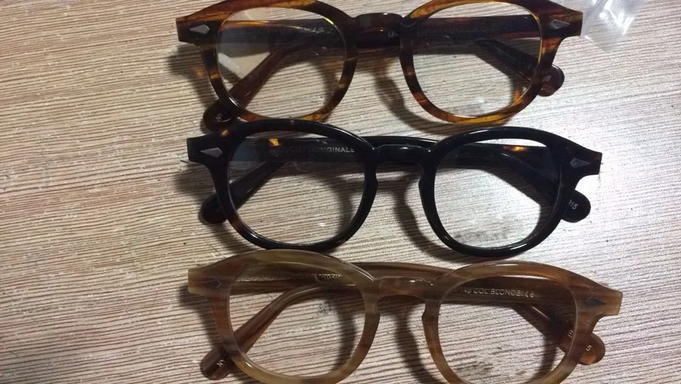 Zonnebril Frames johnny depp plank frame brilmontuur het herstellen van oude manieren oculos de grau mannen en vrouwen bijziendheid brilmonturen