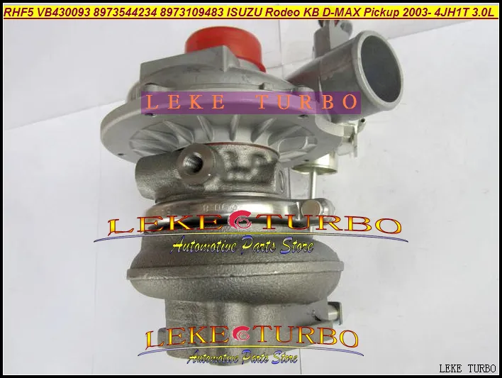 RHF5 VB430093 8973544234 8973109483 ISUZU Rodeo KB D-MAX Pickup 2003- 4JH1T 3.0L 130HP turbocharger (4)