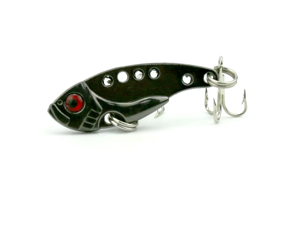 Metal Mini VIB Colher Iscas De Pesca Isca 3.2g 3.5 cm Lâmina Jigs Difícil Equipamento De Pesca