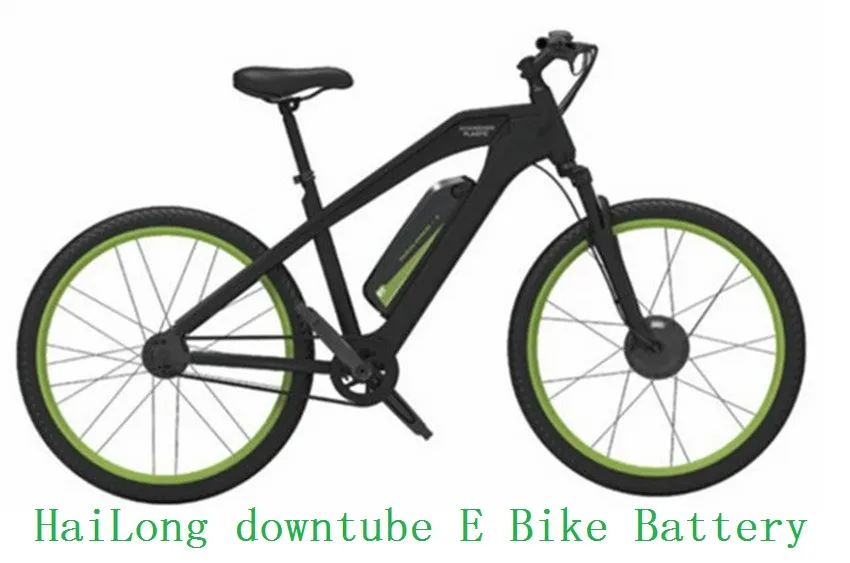 48V 17AH Hailong 1 # downtube بطارية دراجة كهربائية لمدة 48V 1000W بافانغ Ebike مع حامل حامل إرسال شاحن 54.6V