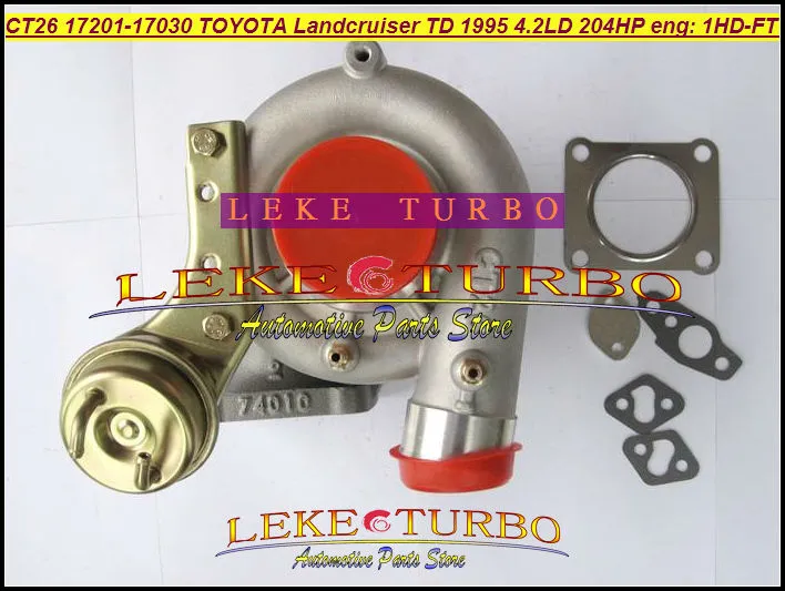 CT26 17201-17030 TURBO  Landcruiser Land cruiser TD 1995 4.2LD 204HP 1HD 1HD-FT turbocharger (6)