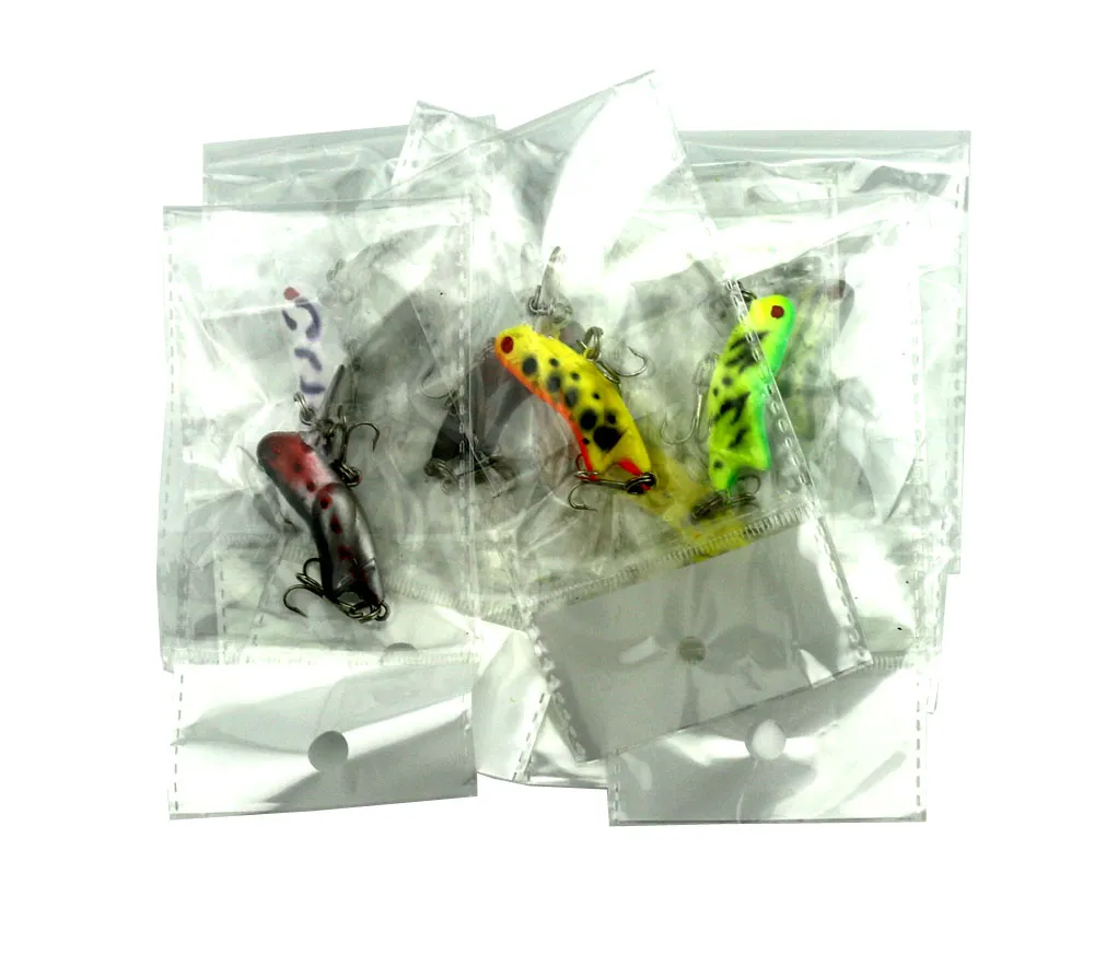 100st Insekt Fiske Lure Crankbait Bassbete 4,5cm 4.1g Gräshoppa Konstgjord plast Flytande fiskehandtag