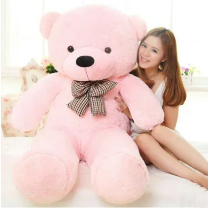 Life size teddy bear plush toys 180cm  soft stuffed animals baby dolls big peluches peluches Gift christmas