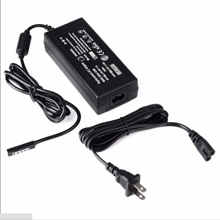 US/EU -plugg 45W 3.6A 12V 5PIN MAGNETISK PLUG AC Power Adapter Väggladdare för Microsoft Surface Pro 1 2 10.6 För Windows 8 -surfplatta Pro1 Pro2