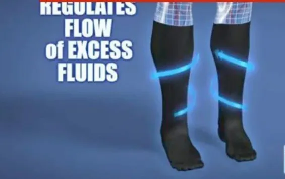 Nouveau soulagement confortable doux unisexe Miracle chaussettes anti-fatigue bas de compression apaiser les jambes fatiguées bas de voyage en vol chaussettes pour enfants
