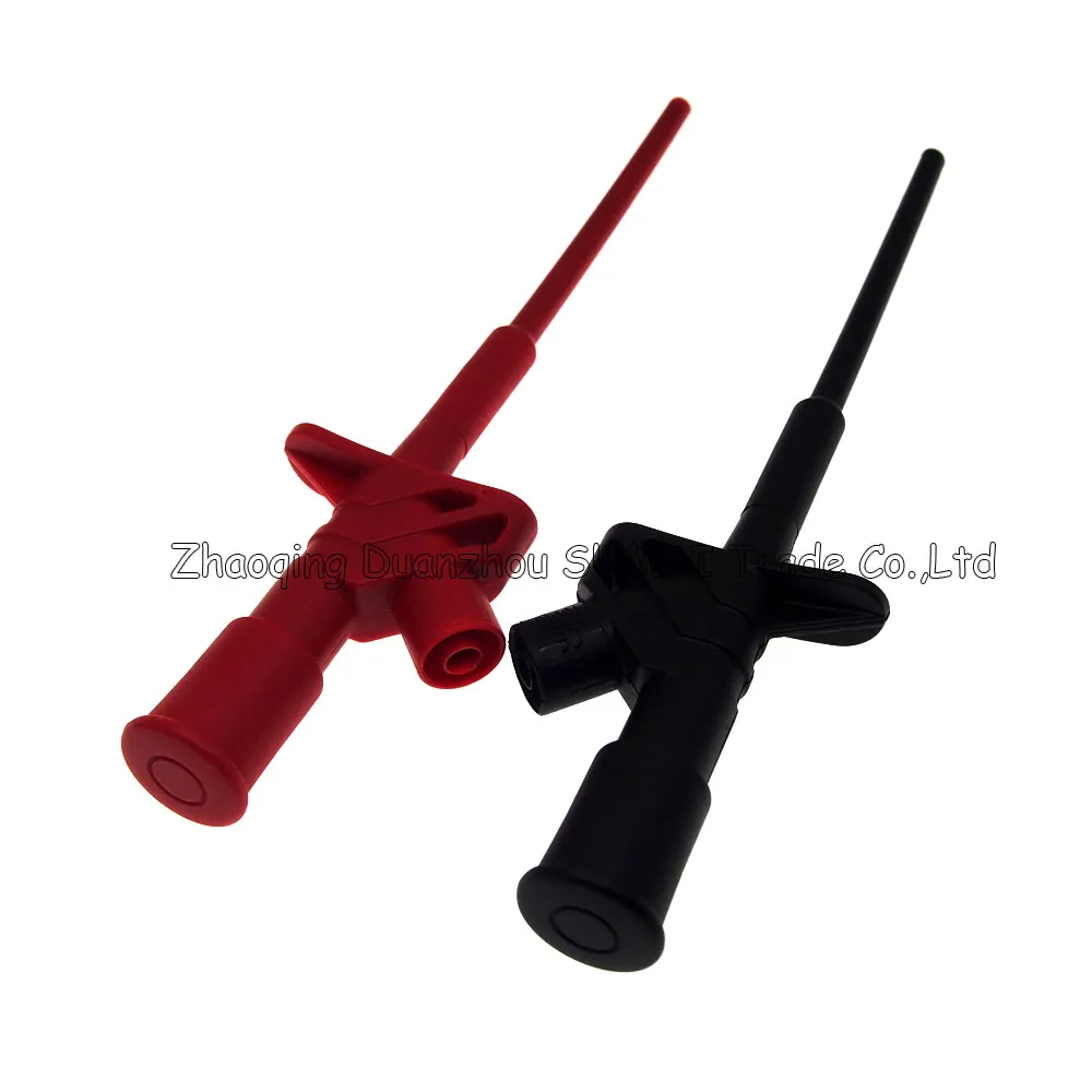 Professional auto testing tool,full insulation quick test hook with 4mm banana socket,TC4169 CATIII 1000V /MAX. 10A