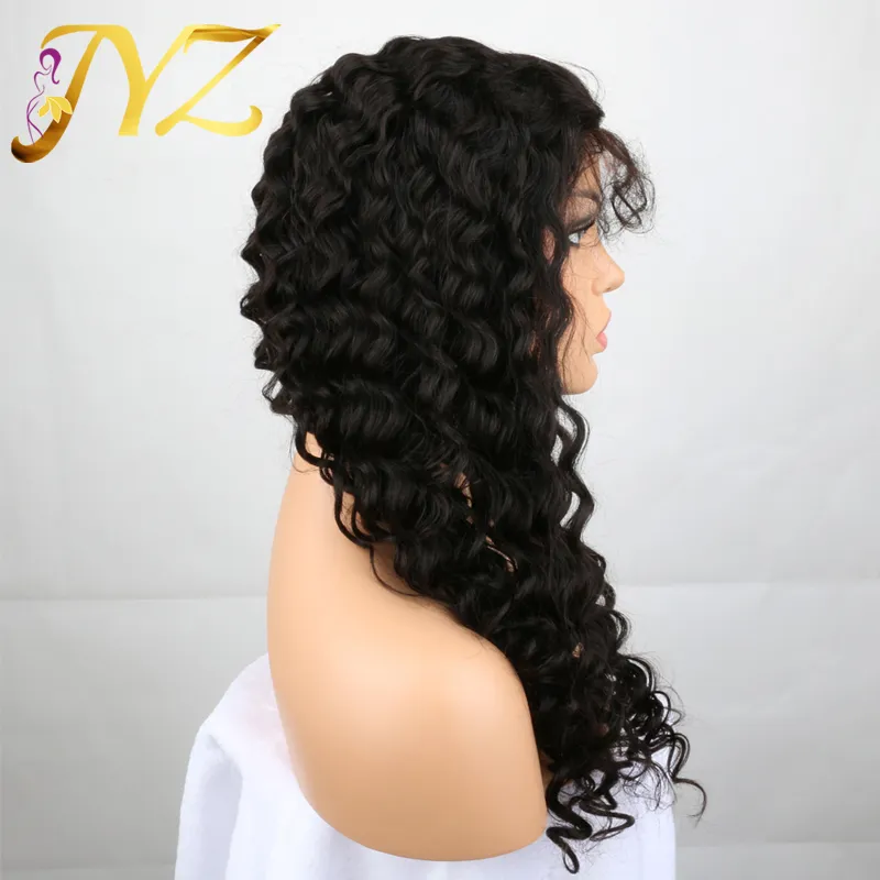 13x4 menschliches Haar Spitzen vordere brasilianische Curly Perücke Remy Jungfrau für schwarze Frauen