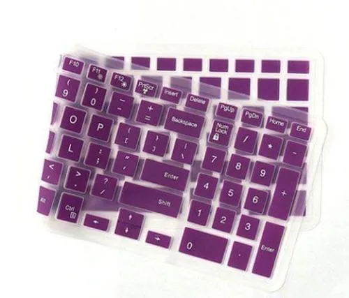 2st Silicone tangentbord täcker hud för dell Inspiron 1535425547152815C 3000 -serie färgglada tangentbord täcker laptop6304042