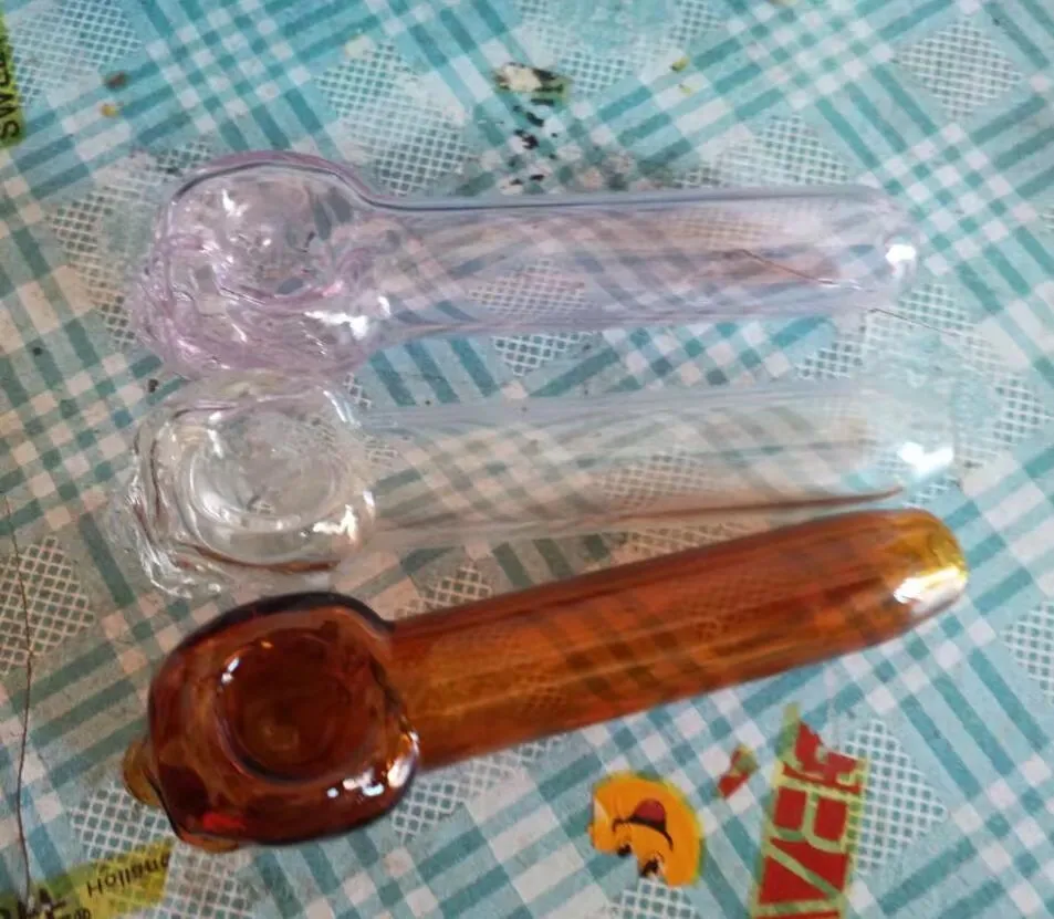 Europe et les ￉tats-Unis New Bone Pipe en gros Bongs en verre, narguil￩ en verre, accessoires de tuyaux de fum￩e