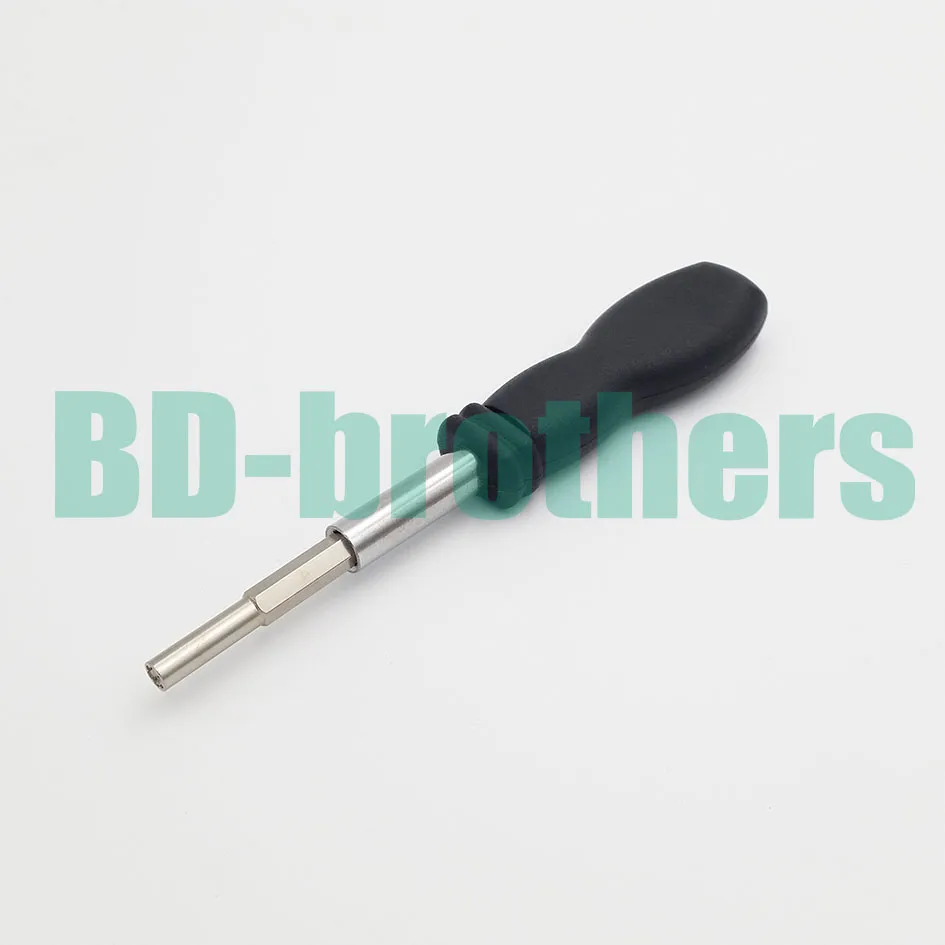 3.8 4.5 mm Security Screwdriver Bit and Black 6.5mm Magnetic Extension Handle for Game Console 