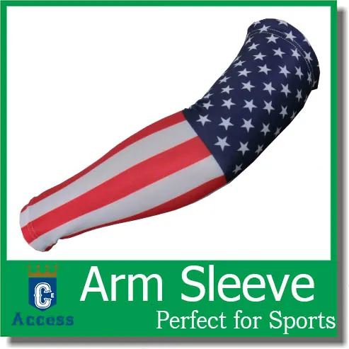 Partihandel 2017 Baseballstygn Camo Arm Sleeves Baseball Utomhus Sport Cykling Arm Sleeve Gratis DHL