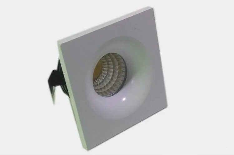 Vente chaude Mini Cob 5W led downlight led lampes encastrées lampe d'exposition dimmable AC85-265V blanc chaud / blanc naturel / blanc froid + pilote Led