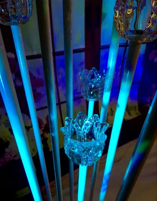 Novo elegante atacado corredor de casamento decorações pilares de metal / de casamento pilar de flor / de casamento Passagem de cristal de casamento