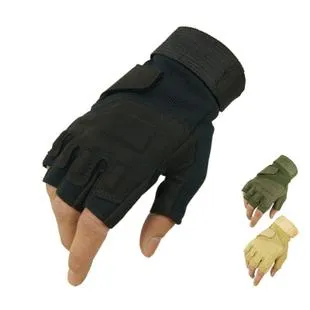 Перчатки для фитнеса и верховой езды, мужские тактические спортивные перчатки с половиной пальца, велосипедные перчатки, 3 цвета, M, L, XL