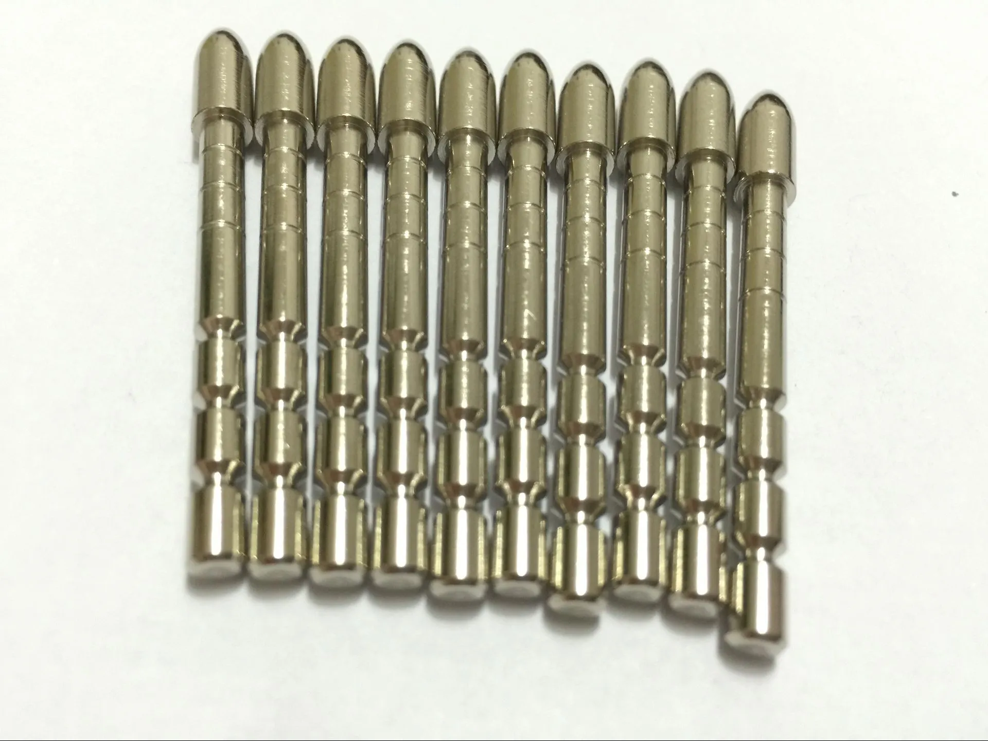 50 Stück Bogenschießen-Jagd-Verbindungspfeilspitzen, Aluminium-Pfeilspitzen, Pfeilspitzen, Klebepunkte, Außendurchmesser 4,2 mm