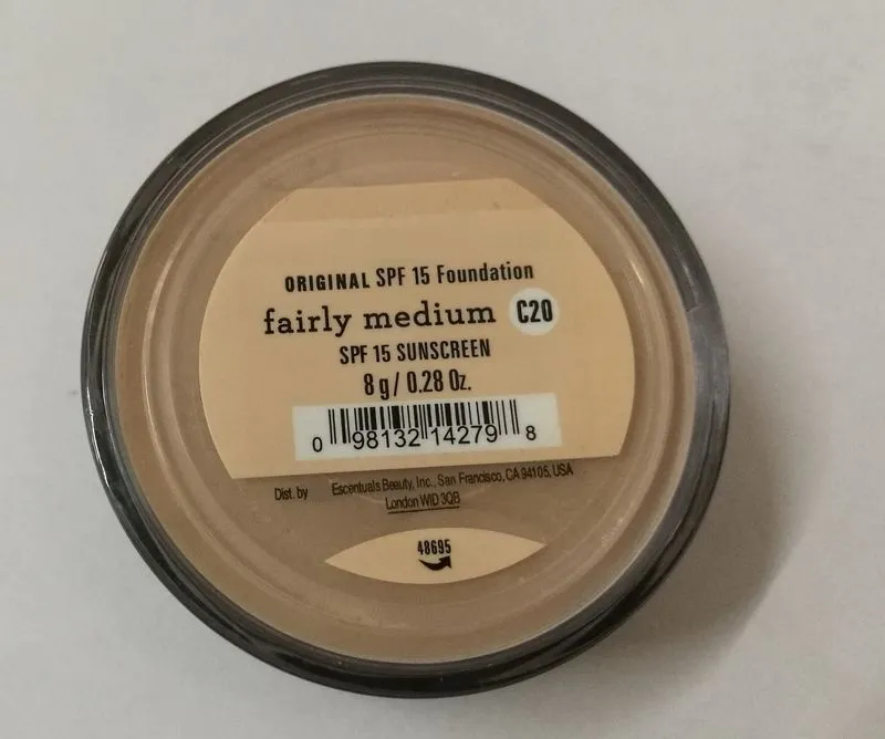 Dropshipping Foundation Minerals original Foundation loose powder 8g C10 redelijk/8g N10 tamelijk licht/8g medium C25/8g medium beige N20.