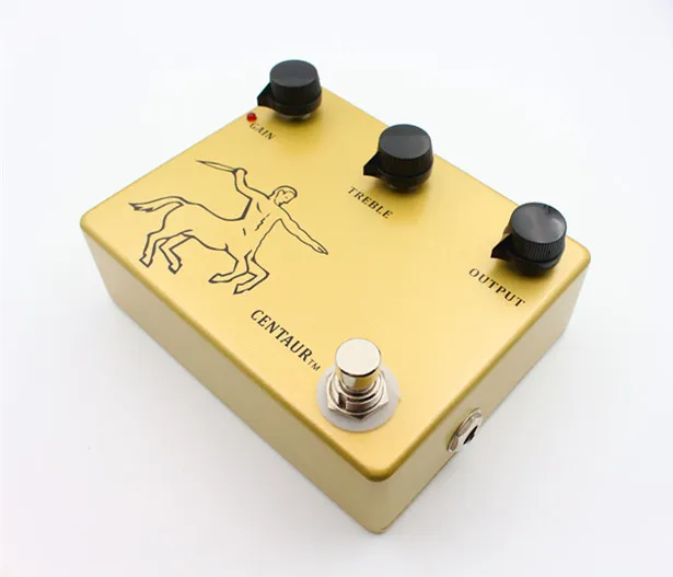 Kostenloser Versand Großhandel Hotsales Clone Klon Centaur Professor Overdrive Gitarreneffektpedal True Bypass Musikinstrumente Gitarreneffekt