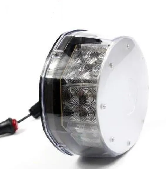 Feux d'avertissement de voiture LED 32 W de haute qualité, lumière de secours, balise clignotante pour police, ambulance, camion de pompiers, montage par magnétisme, étanche