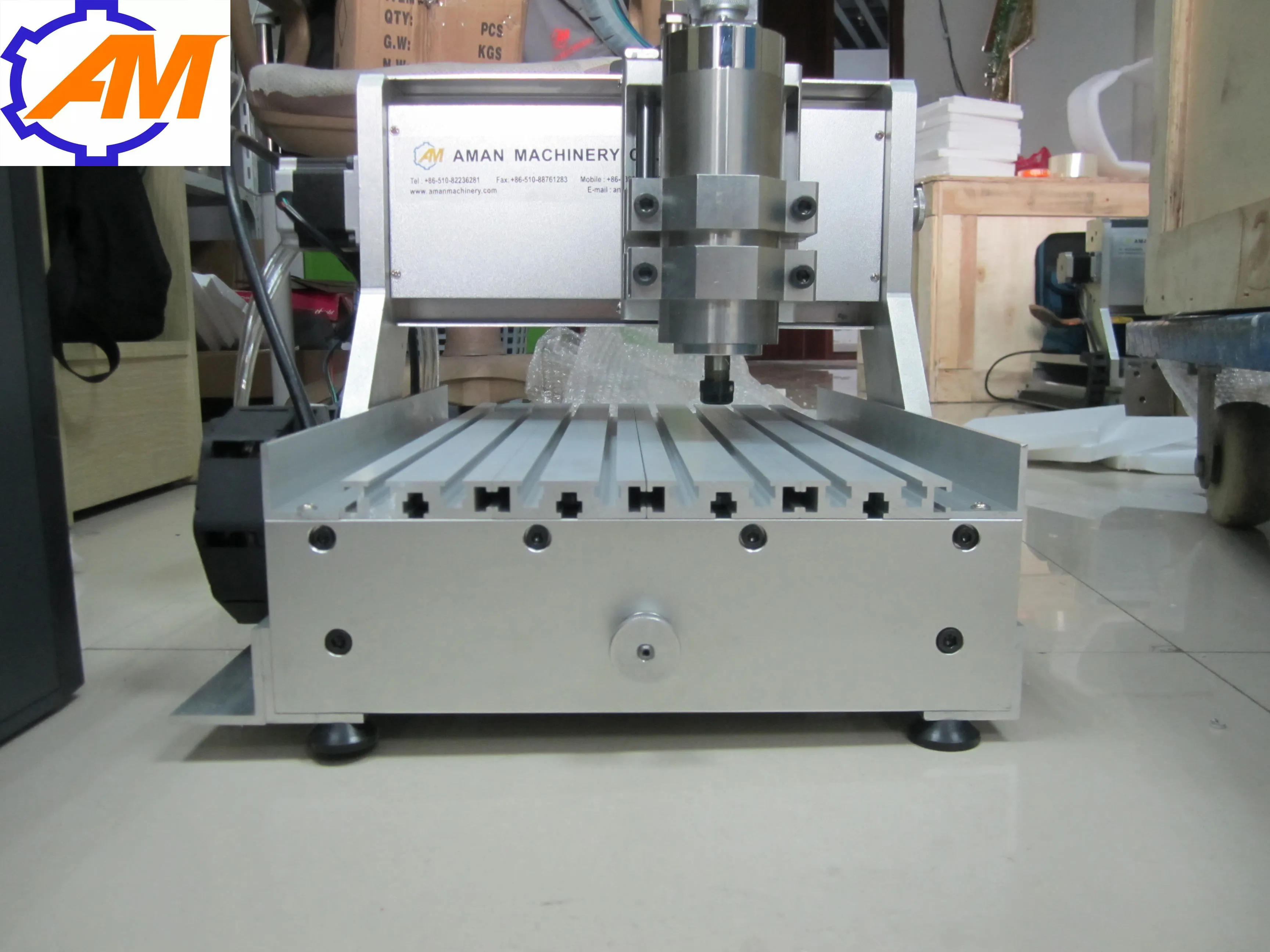 China cnc máquina de moagem de madeira, AMAN 3020 máquina de gravura em metal, fresadora cnc, mini máquina de gravura do cnc, máquina de madeira cnc