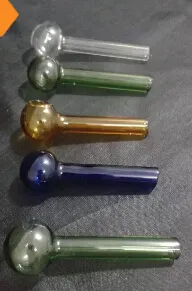 Accesorios para cachimba al por mayor: olla recta de vidrio multicolor de 60 mm, accesorios para cachimba