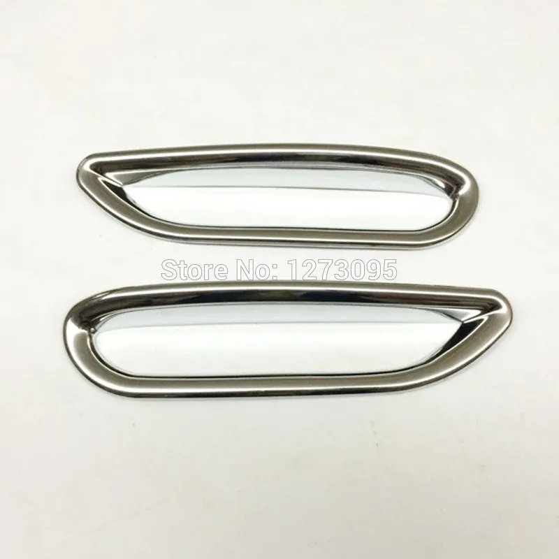 ABS Chrome Rear Fog Light Lamp Cover Trim for 2014 2015 2016 Nissan Qashqai J11 Tail Fog Light Cover Car Styling Accessories