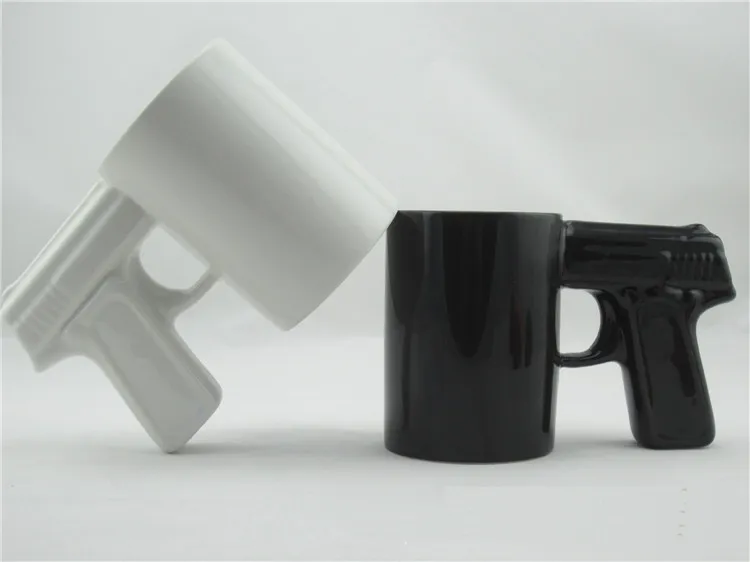Creative Gun Style Handle Ceramic Coffee Water Mug... From Stylish2019,  $5.99 | DHgate.Com