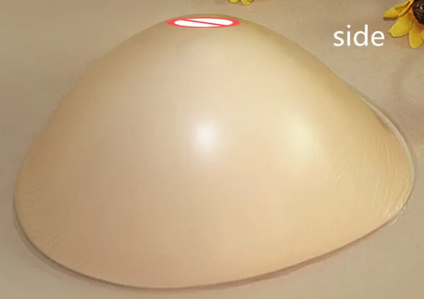 Seno dalla forma leggera, più leggero di circa 1/3 rispetto al normale silicone, ottimo lo sport e il nuoto, il seno finto forma falsi 200 g/pz